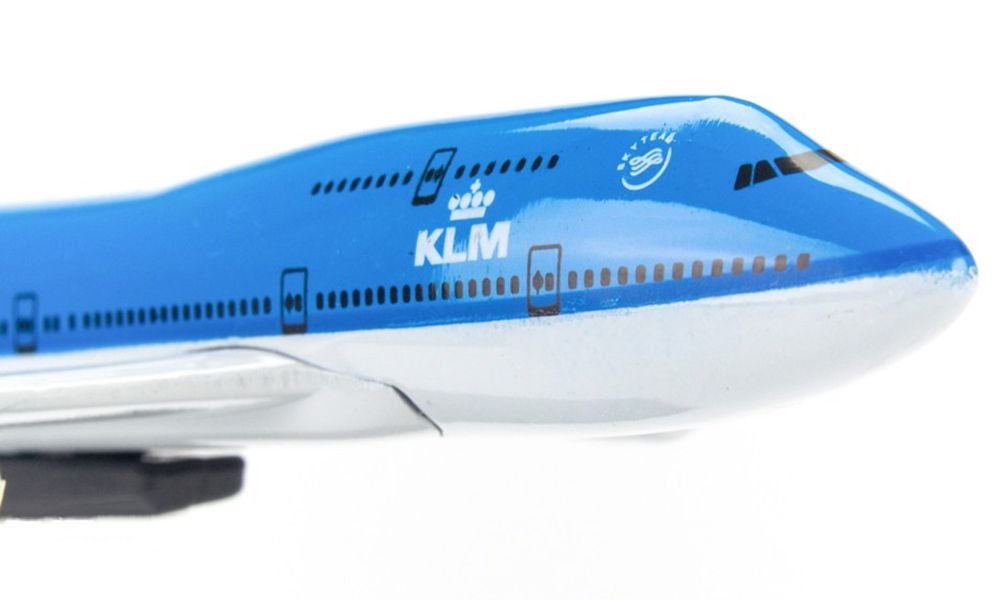 Mô hình Máy bay KLM Royal Dutch Airlines Boeing B747 16cm